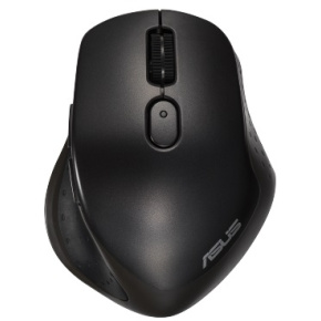 ASUS MW203 Multi-Device Wireless Silent Mouse/Ergonomická/Optická/Pre pravákov/2 400 DPI/USB+BT/Čierna