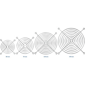 ARCTIC ACFAN00088A 140mm Fan Grills