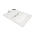 AIREN AiTab Leather Case 4 with USB Keyboard 10" WHITE (CZ/ SK/DE/UK/US.. layout)