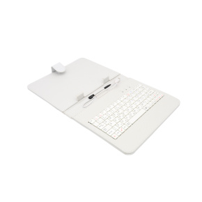 AAIREN AiTab Leather Case 2 with USB Keyboard 8" WHITE (CZ/ SK/SK /DE/UK/US.. layout)