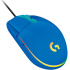 Logitech G102 Lightsync/Herná/Optická/8 000 DPI/Drôtová USB/Modrá