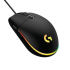 Logitech G203 Gen2/Herná/Optická/Pre pravákov/8 000 DPI/Drôtová USB/Čierna