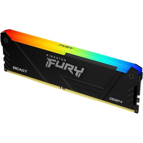 Kingston FURY Beast/DDR4/32GB/2666MHz/CL16/2x16GB/RGB/Black