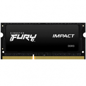 Kingston FURY Impact/SO-DIMM DDR3L/8GB/1866MHz/CL11/1x8GB/Black