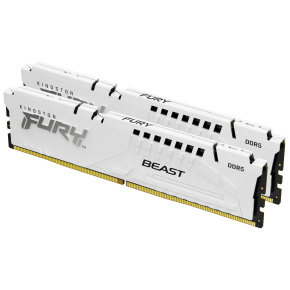 Kingston FURY Beast White/DDR5/32GB/6000MHz/CL30/2x16GB/White