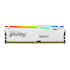 Kingston FURY Beast/DDR5/16GB/6000MHz/CL30/1x16GB/RGB/White