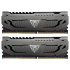 Patriot Viper Steel/DDR4/16GB/3600MHz/CL18/2x8GB/Grey