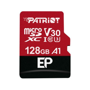 Patriot V30 A1/micro SDXC/128GB/UHS-I U3 / Class 10/+ Adaptér