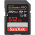 SanDisk Extreme PRO/SDXC/512GB/UHS-I U3 / Class 10/Čierna