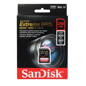 SanDisk Extreme PRO/SDXC/256GB/UHS-II U3 ??/ Class 10