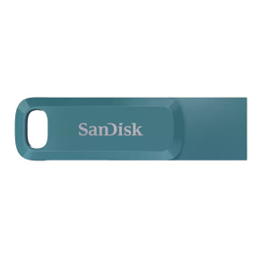 SanDisk Ultra Dual Drive Go/128 GB/USB 3.2/USB-A + USB-C/Modrá