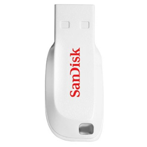 SanDisk Cruzer Blade/16GB/USB 2.0/USB-A/Biela