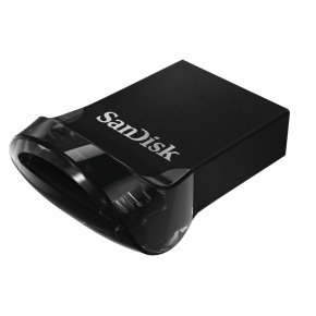 SanDisk Ultra Fit/64GB/USB 3.1/USB-A/Čierna