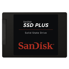 Sandisk Plus/240GB/SSD/2.5"/SATA/Čierna/3R