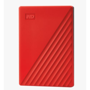 WD My Passport/2TB/HDD/Externý/2.5"/Červená/3R