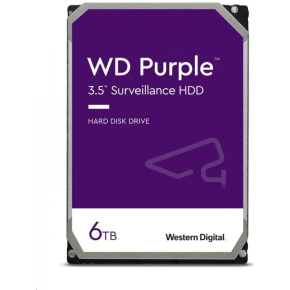 WD Purple/6TB/HDD/3.5"/SATA/5400 RPM/3R