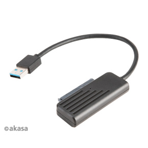 AKASA USB 3.1 adaptér pre 2,5" HDD a SSD - 20 cm