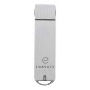 Kingston IronKey S1000 Encrypted/4GB/USB 3.0/USB-A/Strieborná