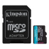 Kingston Canvas Go Plus A2/micro SDXC/512GB/UHS-I U3/Class 10/+ Adaptér