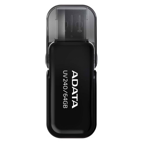 ADATA UV240/64GB/USB 2.0/USB-A/Čierna