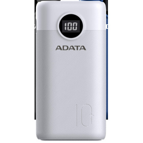 ADATA P10000QCD Power Bank 10000mAh biela