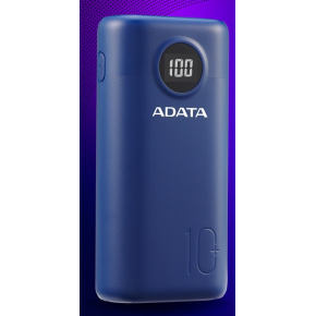 ADATA P10000QCD Power Bank 10000mAh modrá