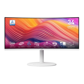 MSI Modern/MD342CQPW/34"/VA/3440x1440/120Hz/1ms/White/2R