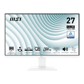 MSI Pro/MP273AW/27"/IPS/FHD/100Hz/1ms/White/2R