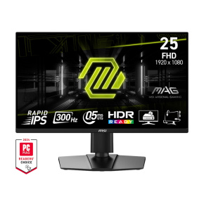 MSI MAG/255PXF/24,5"/IPS/FHD/300Hz/0,5ms/Black/2R