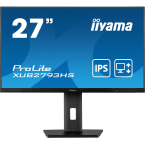 iiyama ProLite/XUB2793HS-B7/27"/IPS/FHD/100Hz/1ms/Black/3R