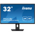 iiyama ProLite/XB3288UHSU-B5/31,5"/VA/4K UHD/60Hz/3ms/Black/3R