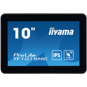 10" iiyama TF1015MC-B3: WXGA, 10P, VGA, HDMI, DP