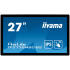 27" iiyama TF2738MSC-B2: IPS, FullHD, capacitive, 10P, 500cd/m2, DP, HDMI, DVI, 16/7, IP1X, čierny