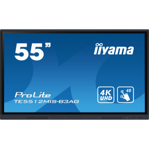 55" iiyama TE5512MIS-B3AG: IPS, 4K, 40P, HDMI, VGA