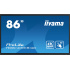 86" iiyama TE8614MIS-B1AG: VA, 4K, 50P, USB-C