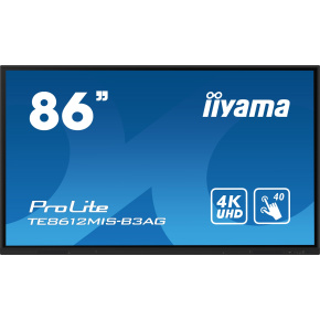 86" iiyama TE8612MIS-B3AG: IPS, 4K, 40P, USB-C