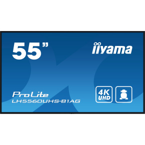 55" iiyama LH5560UHS-B1AG: VA, 4K UHD, Andr.11,24/7