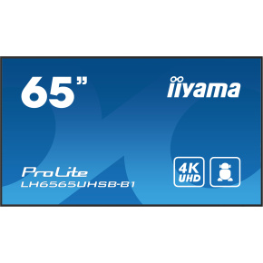 65" iiyama LH6565UHSB-B1: IPS, 4K UHD, Android, 24/7