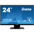 24" iiyama T2454MSC-B1AG - IPS,FullHD,5ms,250cd/m2, 1000:1,16:9,VGA,HDMI,repro.