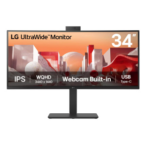 LG UltraWide/34BA85QE-B/34"/IPS/3440x1440/60Hz/5ms/Black/2R