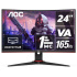 AOC/C24G2AE/23,6"/VA/FHD/165Hz/1ms/Blck-Red/3R