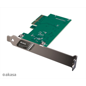 AKASA PCIe karta USB 3.2 Gen 2x2 interný konektor