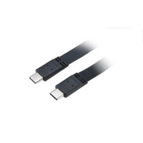 AKASA - USB 3.1 typ C na typ C kábel - 1 m slim