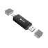 Čítačka kariet C-tech UCR-02-AL, USB 3.0 TYPE A/ TYPE C, SD/micro SD