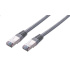 Kábel C-TECH patchcord Cat5e, FTP, sivý, 20m