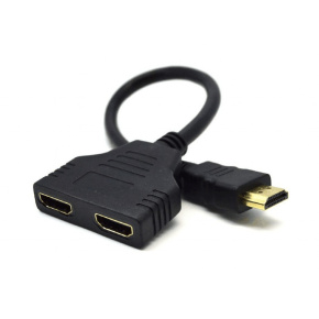 GEMBIRD HDMI splitter, pasívny, kábel, 2 cesty