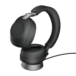 Jabra Evolve2 85/Stereo/ANC/USB/BT/Bezdrať/MS/Stand/Čierna