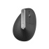 Logitech MX Vertical/Vertikálna/Optická/Pre pravákov/4 000 DPI/USB+BT/Grafitová