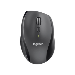 Logitech Marathon M705/Kancelárska/Optická/Pre pravákov/1 000 DPI/Bezdrôtová USB/Čierna