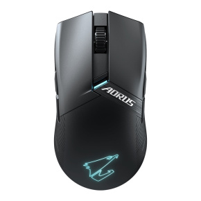 GIGABYTE Aorus M6/Herná/Optická/26 000 DPI/Bezdrôtová USB/Čierna